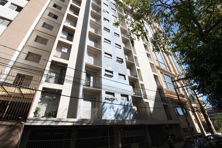 Studio à venda com 32m², 1 quarto e sem vagaFachada / Placa