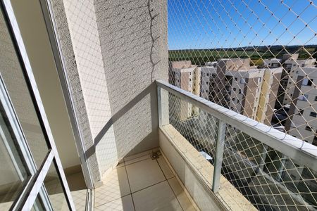 Varanda da Sala de apartamento para alugar com 2 quartos, 59m² em Jardim das Colinas, Hortolândia