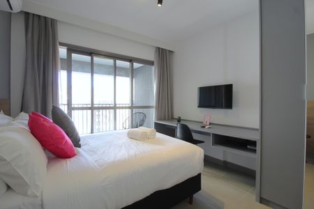 Studio à venda com 27m², 1 quarto e sem vagaSala/Quarto