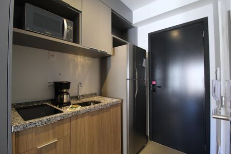 Studio à venda com 27m², 1 quarto e sem vagaCozinha