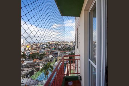 Varanda da sala de apartamento à venda com 2 quartos, 66m² em Centro, Diadema