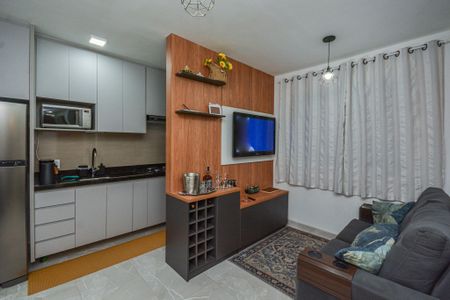 Sala de apartamento para alugar com 2 quartos, 36m² em Usina Piratininga, São Paulo
