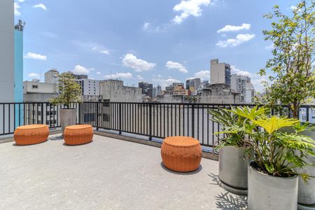 Apartamento para alugar com 23m², 1 quarto e sem vaga Apartamento para alugar com 23m², 1 quarto e sem vagaChurrasqueira - Lounge