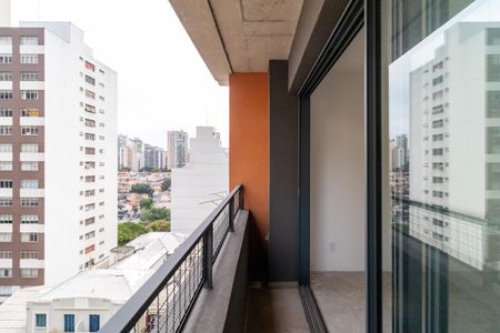 Studio à venda com 27m², 1 quarto e sem vagaVaranda