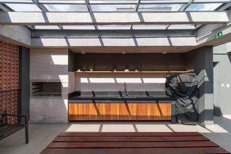 Studio à venda com 27m², 1 quarto e sem vagaÁrea comum - Churrasqueira