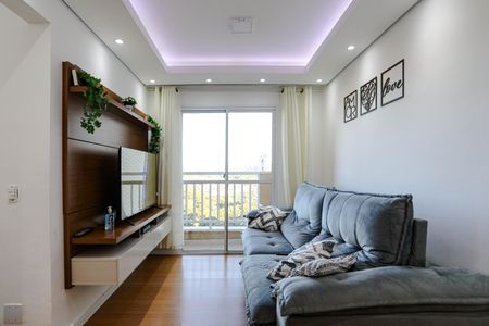 Sala de apartamento para alugar com 3 quartos, 62m² em Mogi Moderno, Mogi das Cruzes