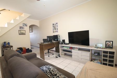 Casa 01 - Sala de casa à venda com 2 quartos, 177m² em Jardim Progresso, Santo André