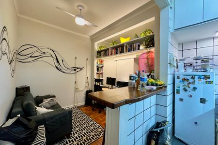 Sala de apartamento à venda com 1 quarto, 32m² em Glória, Rio de Janeiro
