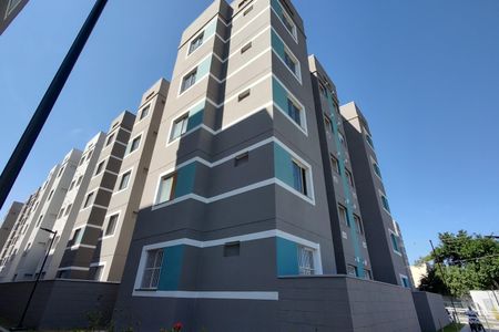 Apartamento à venda com 42m², 2 quartos e 1 vagaFachada do bloco