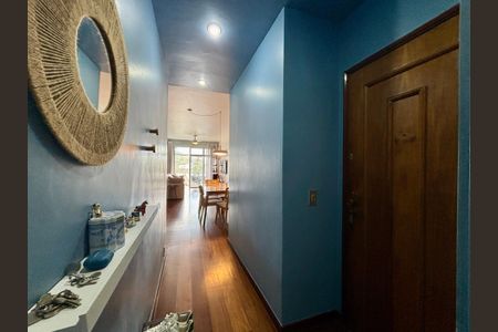 Sala - hall de entrada de apartamento para alugar com 3 quartos, 120m² em Lagoa, Rio de Janeiro