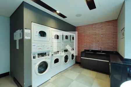 Studio à venda com 34m², 1 quarto e 1 vagaLavanderia