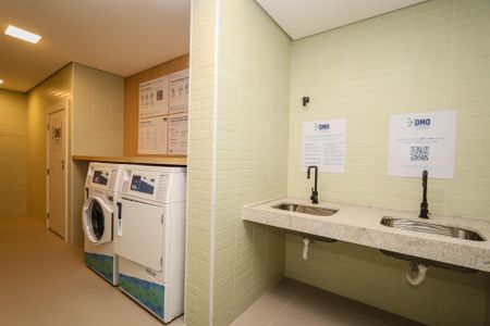 Studio para alugar com 55m², 1 quarto e 1 vagaÁrea comum - Lavanderia