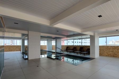 Área comum - Piscina de apartamento para alugar com 2 quartos, 88m² em Cidade Ocian, Praia Grande