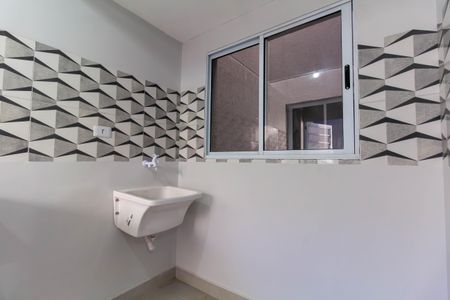 Área de Serviço de apartamento para alugar com 1 quarto, 38m² em Vila Esperança, São Paulo