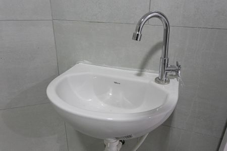 Banheiro da Suíte de apartamento para alugar com 1 quarto, 38m² em Vila Esperança, São Paulo