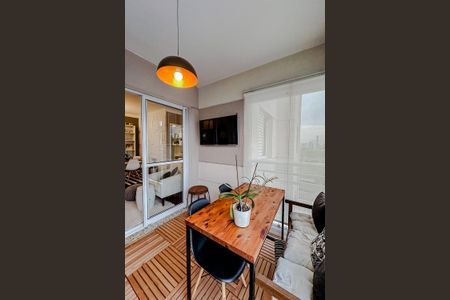 Varanda da Sala de apartamento à venda com 2 quartos, 69m² em Vila Oratorio, São Paulo