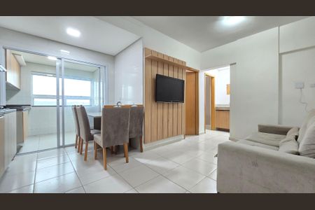 Sala de apartamento para alugar com 2 quartos, 52m² em Macuco, Santos