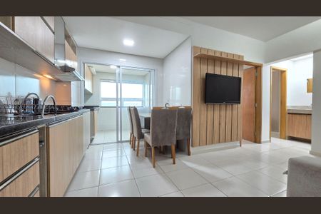 Sala de apartamento para alugar com 2 quartos, 52m² em Macuco, Santos