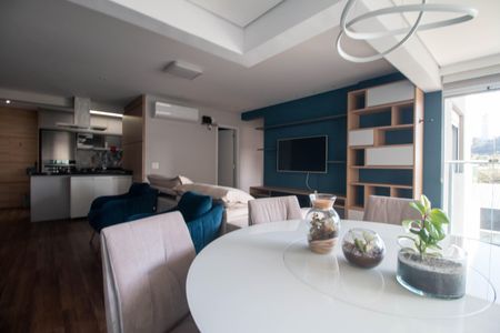 Sala de apartamento à venda com 1 quarto, 84m² em Jardim Caravelas, São Paulo