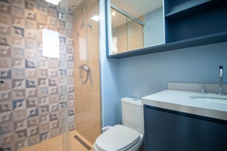 Apartamento à venda com 84m², 1 quarto e 2 vagasBanheiro da Suíte