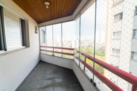 Sacada da Sala de apartamento à venda com 3 quartos, 101m² em Vila Monte Alegre, São Paulo