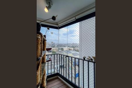 Varanda da Sala de apartamento à venda com 2 quartos, 54m² em Vila Prudente, São Paulo