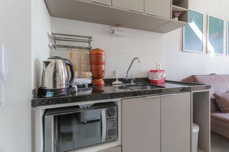 Studio à venda com 32m², 1 quarto e sem vagaCozinha