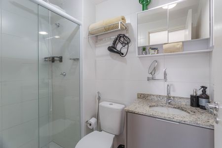 Studio à venda com 32m², 1 quarto e sem vagaBanheiro da Suíte