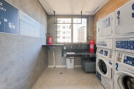 Studio para alugar com 22m², 1 quarto e sem vagaLavanderia