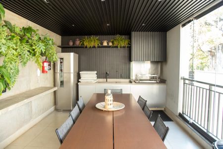 Studio para alugar com 33m², 1 quarto e sem vaga Studio para alugar com 33m², 1 quarto e sem vagaChurrasqueira