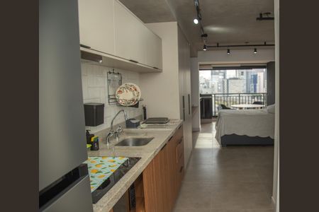 Studio para alugar com 33m², 1 quarto e sem vaga Studio para alugar com 33m², 1 quarto e sem vagaCozinha