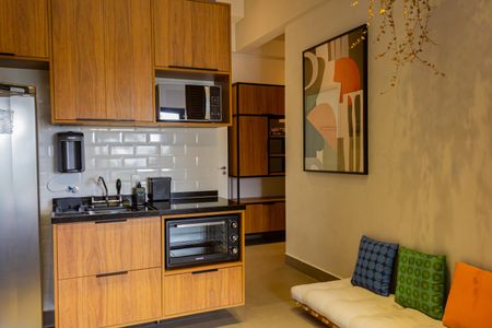 Studio à venda com 31m², 1 quarto e sem vagaCozinha