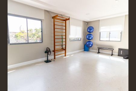 Área comum - Academia de apartamento para alugar com 1 quarto, 35m² em Mooca, São Paulo