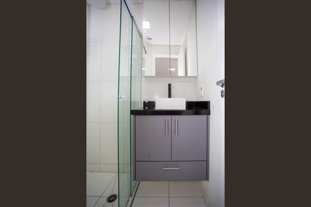 Banheiro de apartamento para alugar com 1 quarto, 38m² em Centro, Diadema