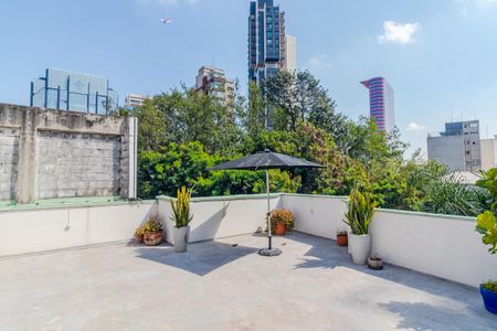 Área comum - Cobertura de apartamento para alugar com 1 quarto, 70m² em Pinheiros, São Paulo
