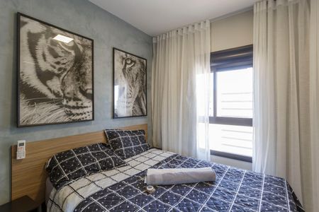 Quarto de apartamento à venda com 1 quarto, 30m² em Indianópolis, São Paulo