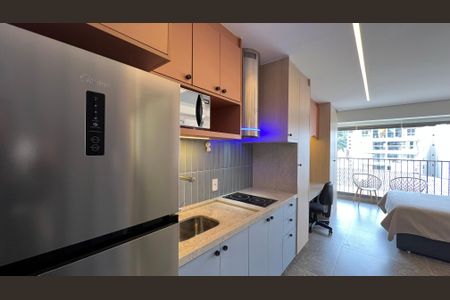 Studio à venda com 28m², 1 quarto e sem vagaCozinha