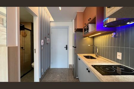 Studio à venda com 28m², 1 quarto e sem vagaCozinha