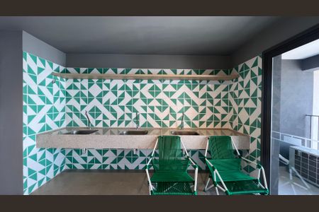 Studio à venda com 28m², 1 quarto e sem vagaLavanderia