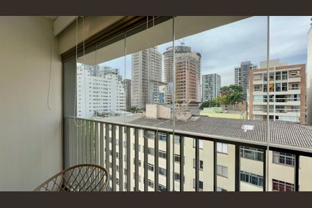 Studio à venda com 28m², 1 quarto e sem vagaVaranda