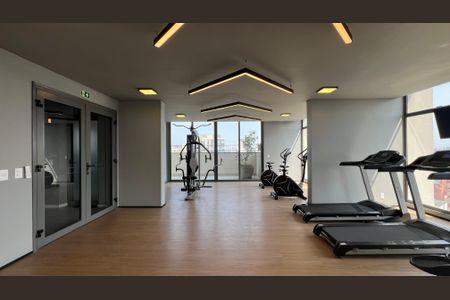 Studio à venda com 28m², 1 quarto e sem vagaAcademia