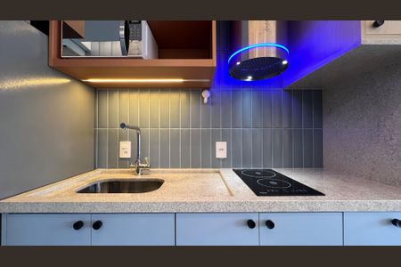 Studio à venda com 28m², 1 quarto e sem vagaCozinha