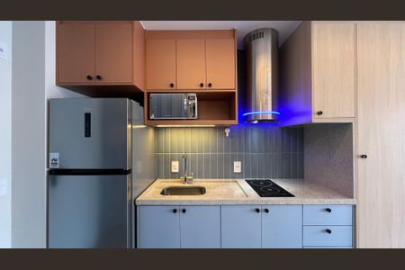 Studio à venda com 28m², 1 quarto e sem vagaCozinha