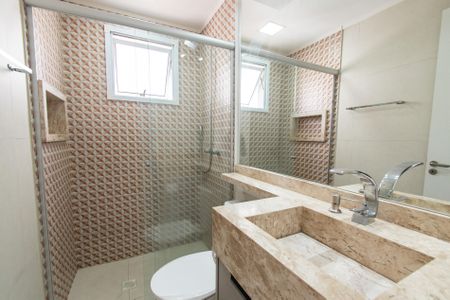 Apartamento à venda com 55m², 2 quartos e 1 vagaBanheiro da suíte