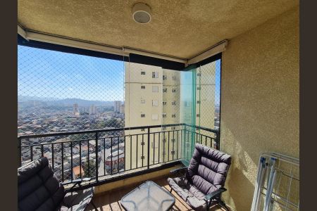 Varanda da Sala de apartamento à venda com 3 quartos, 76m² em Picanço, Guarulhos