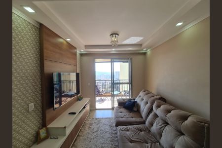 Sala de apartamento à venda com 3 quartos, 76m² em Picanço, Guarulhos