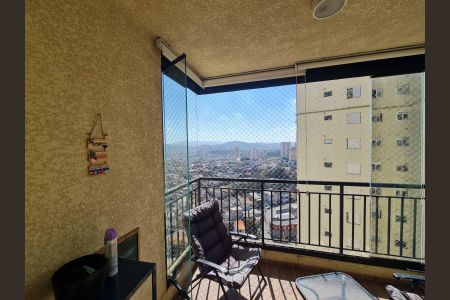 Varanda da Sala de apartamento à venda com 3 quartos, 76m² em Picanço, Guarulhos