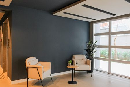 Apartamento para alugar com 42m², 2 quartos e sem vagaHall social