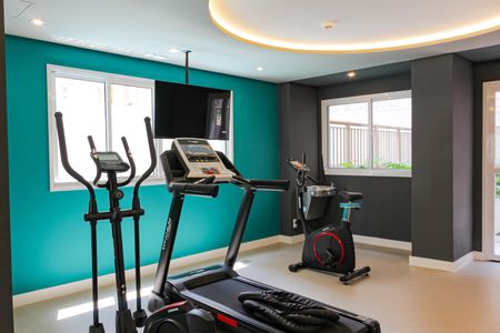 Apartamento para alugar com 42m², 2 quartos e sem vagaÁrea comum - Academia