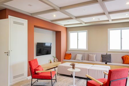 Apartamento para alugar com 42m², 2 quartos e sem vagaÁrea comum - Salão de festas